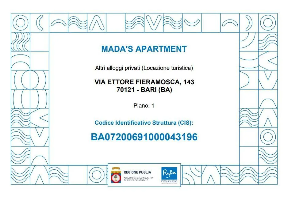 Mada'S Apartment Comfort Bari Casa vacanze